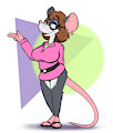 Business Lady Mouse
