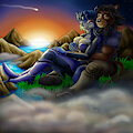 Commission - Sunset Lovers