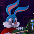 lo-fi bunny by jekan666bunny