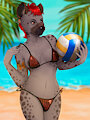 Mbali volleyball (swimwear) by RealZero