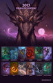 2013 Zodiac Dragon Calendar