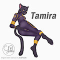 Black Panther (Tamira) by AnalPaladin | Remake