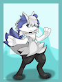 Apollo: Blue_fire_fox by silverzro