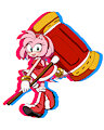 Amy Rose is here! by Snowpupper98