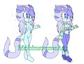Maelle The DragonWolf/Pastel Mobian by NovaFruity