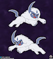 Absol Sticker [Commission]