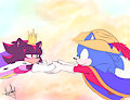 Sonic the Musketeer and Princess Shadow