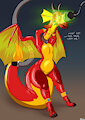 Avarisa the Inflatable Dragon #4