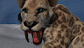 How the sabertooth really went extinct by FacehuggedHyena