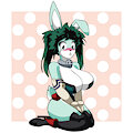 [CMSN] Bunny-fied Deku by MantroDrac