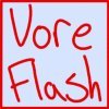 Vore flash by KyteFoxBunny