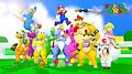 It's the Mario Gang! by HiroshiSan