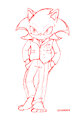 Sonic Suit Raffle Sketch: Salix