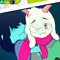 *Hug Ralsei colored by nynemilestails