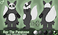 Refsheet - Ray the Pangoose by Darknetic