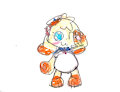 Cream-pie the pampered Sailor bunny by GundamKnight750