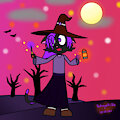Halloween witch