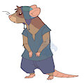 Ratfolk Thief by FleurDeLynx