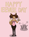 Happy Eevee Day from Lilly by Volcano