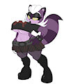 Gloria the Raccoon by Exidel