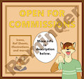 Commissions OPEN!!!!! by CodyMathews