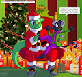 Santa Retro and Fiona by krezz