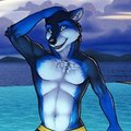 Evening Dip in Paradise by tsaiwolf