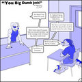 You Big Dumb Jock! Page 1 by Immelmann