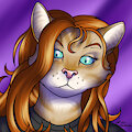 Gift Riotsister: Kat Cat Portrait by ProjectDarkFox
