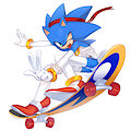 Sonic 2 movie Skate by Sparkydb