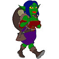 Goblin Adventurer by Robinebra