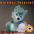 Blender Tutorial - Fur and Hair for furry Characters by Kemonokun