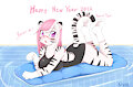 [doodle] Happy new year 2022 : year of tiger by Potzm