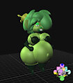 3D Princess Kiwi Attempt by Puzzlegoblin