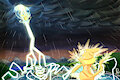 Pikachu uses Rain Dance by DialBforBear