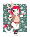 Rick in a reindeer outfit by RickSoftpaw