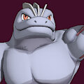 Oh, what a beautiful morning! (Machoke ver.) by FurryTilde
