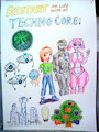 Restart my life with my Techno core! (Colour)