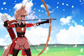 #225 - Archery Practice by lumineko
