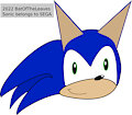 Sonic FrontEars, a bat, & a shrew Outlined