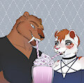 [c]BigCat - splitting a milkshake by KolewazakiSan