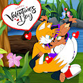 TailsXNicole: Valentine's Day by YaBoiSkywardMochi1998