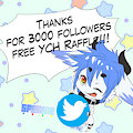 Thanks for 3000 Followers in Inkbunny!! by Spunkie