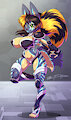 Leona/Sapphire Fusion by SciFiCat by UnusualUnity