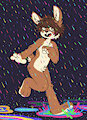 Dancing in the rain by FlipBunny