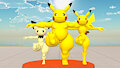 Pichu and Pikachu Update by HiroshiSan