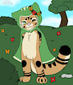 cute kittke jade out for a walk by oliverotter88