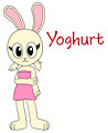 Yoghurt the rabbit by pazymomo
