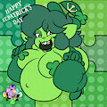 St.Patrick's Day 2022 (Princess Kiwi) by Puzzlegoblin