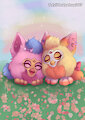 my babies Furby by JyllHedgehog367